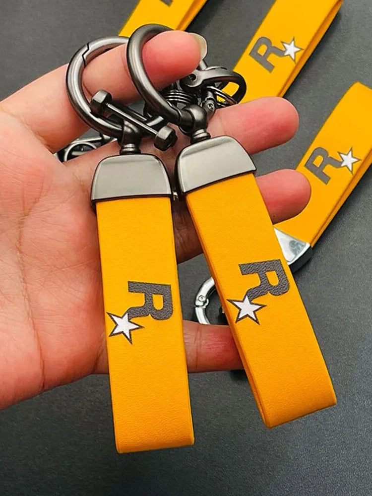 Rockstar Games Keychain