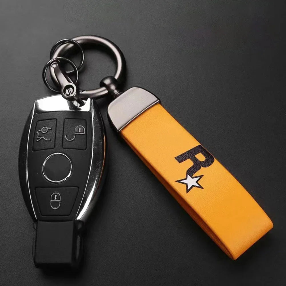 Rockstar Games Keychain